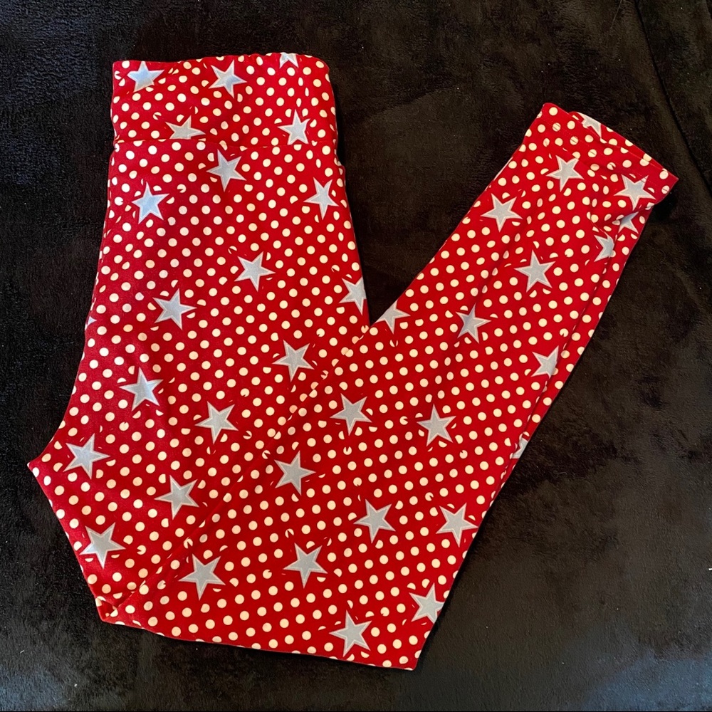 Lularoe Butter Leggings American Collection TC
